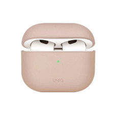 Чохол для навушників Uniq Lino AirPods 4 Silicone Pink Blush (8886463691380)