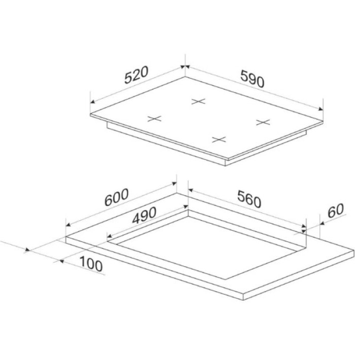 Варочна поверхня Hansa BHKW6718511