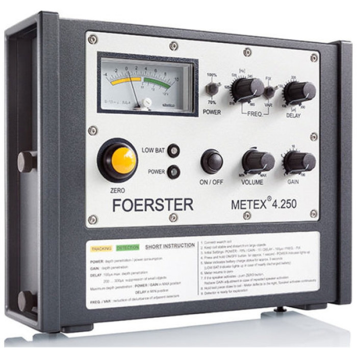 Металошукач Foerster METEX 4.250 з пошуковой рамою 1х1 м. (METEX 4.250)