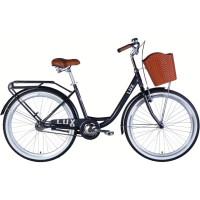 Велосипед Dorozhnik 26" LUX Velosteel рама-17" ST 2026 темно-сірий (OPS-D-26-364)