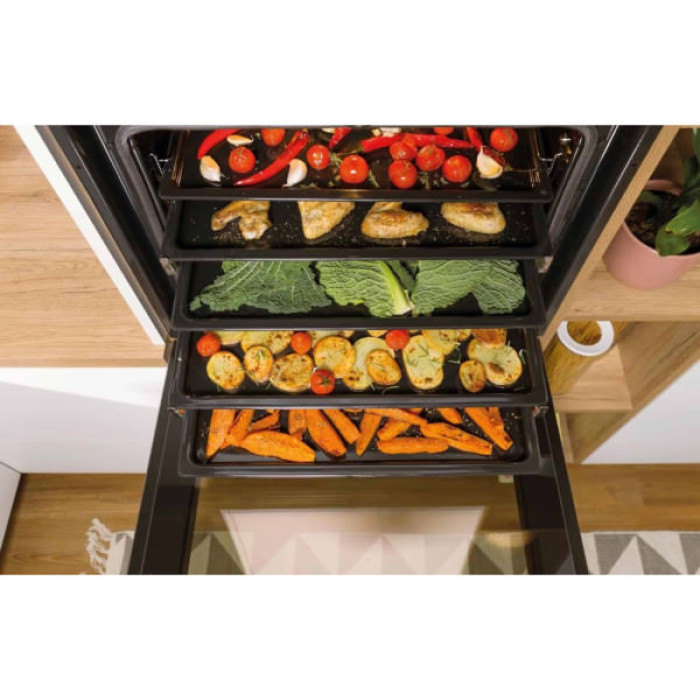 Комплект вбудованої техніки Gorenje BO6737E02X -нерж + ECT41SC- чорна (SET_BO6737E02X_ECT41SC)