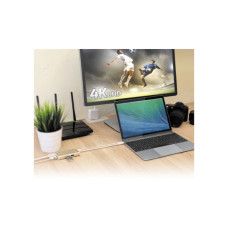 Концентратор J5create USB-C 5-in-1 2xUSB 3.0 + HDMI 4K + USB-C PD + RJ45 1000Mbps gray (JCA374-N)