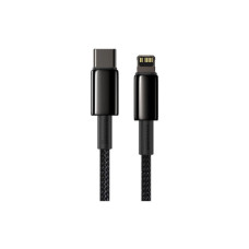 Дата кабель USB-C to Lightning 2.0m Tungsten Gold Fast Charging, PD 20W black Baseus (CATLWJ-A01)