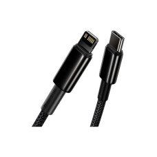Дата кабель USB-C to Lightning 2.0m Tungsten Gold Fast Charging, PD 20W black Baseus (CATLWJ-A01)