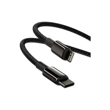 Дата кабель USB-C to Lightning 2.0m Tungsten Gold Fast Charging, PD 20W black Baseus (CATLWJ-A01)