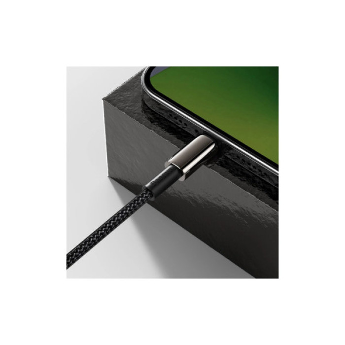 Дата кабель USB-C to Lightning 2.0m Tungsten Gold Fast Charging, PD 20W black Baseus (CATLWJ-A01)