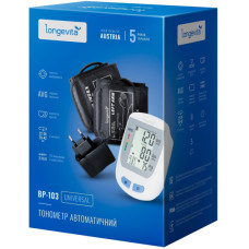Тонометр Longevita Авт.вимір.артер.тиску LONGEVITA BP-103 Авт. вимір. артер. тиску (BP-103)