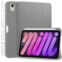 Чохол до планшета BeCover Direct Charge Pen with Apple Pencil Holder iPad Mini 7 2024 Gray (712461)