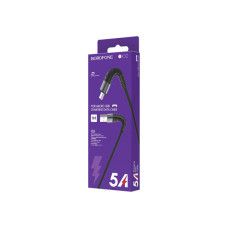 Дата кабель USB 2.0 AM to Micro 5P 1.0m 2.4A nylon BX32 black BOROFONE (6931474710437)