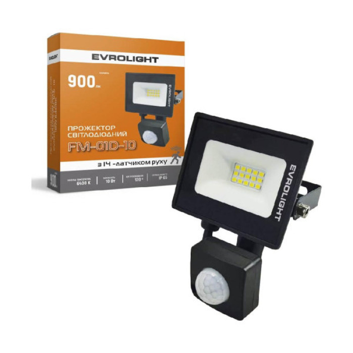 Прожектор EVROLIGHT FM-01D-10 10W 6400К