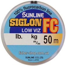 Флюорокарбон Sunline Siglon FC 50m 0.415мм 10.9кг повідковий (1658.01.45)
