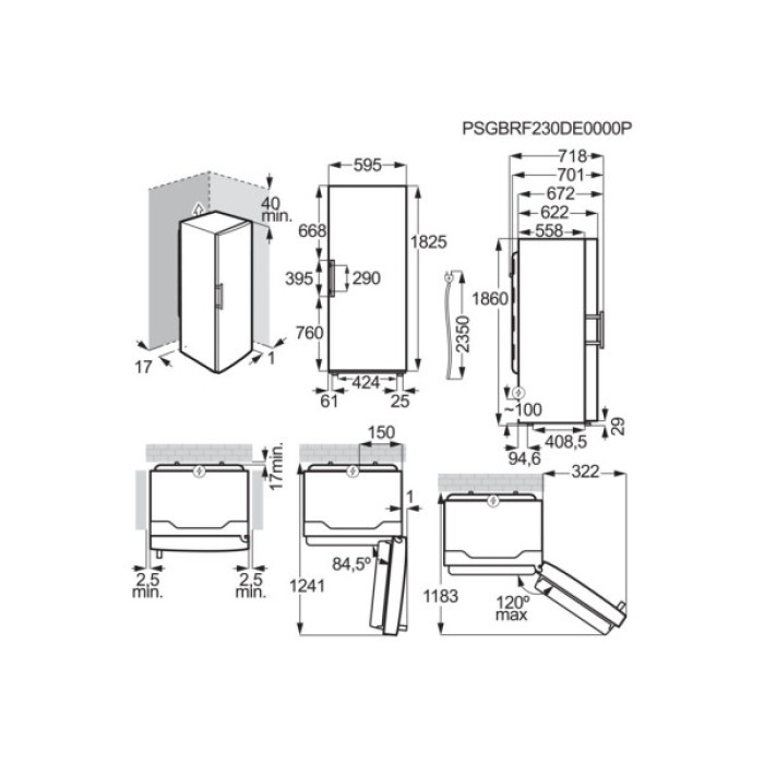 Морозильна камера Electrolux LUS7ME28X