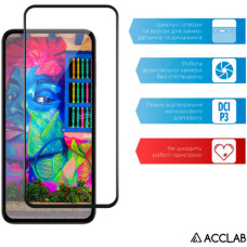 Скло захисне ACCLAB Full Glue Samsung M35 Black (1283126593833)