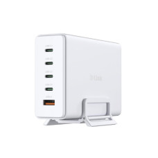 Зарядний пристрій D-Link 4xUSB-C + 1xUSB PD240W GaN white (DCF-241)