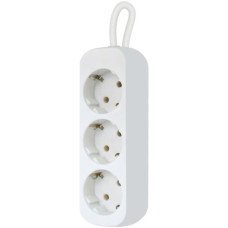 Мережевий подовжувач Defender E350 5.0 m 3 роз white (99223)