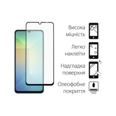 Чохол до мобільного телефона Dengos Kit Samsung Galaxy A06 case Matte + glass (Black) (DG-KM-126)