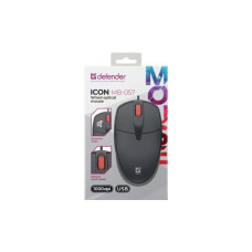 Мишка Defender Icon MB-057 USB Black (52057)