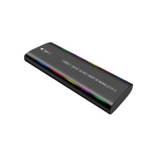 Кишеня зовнішня Dynamode M.2 SSD NVMe/SATA combo USB3.2 GEN2 Type-C aluminium black (DM-CAD-SSD10)