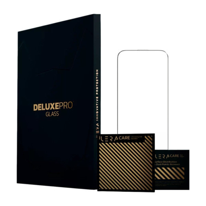 Скло захисне iLera DeLuxe Original Glass iPhone 15 Plus (ILFCDL15PS)