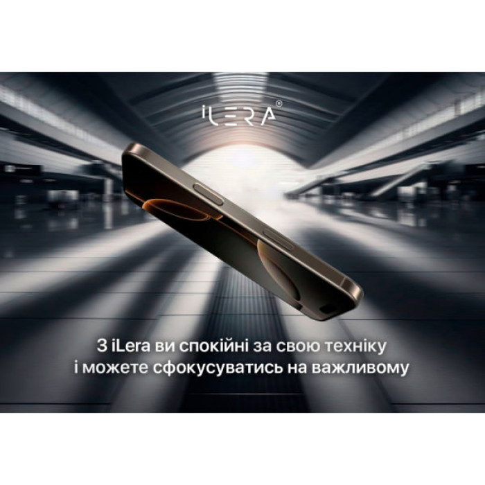 Скло захисне iLera DeLuxe Original Glass iPhone 15 Plus (ILFCDL15PS)