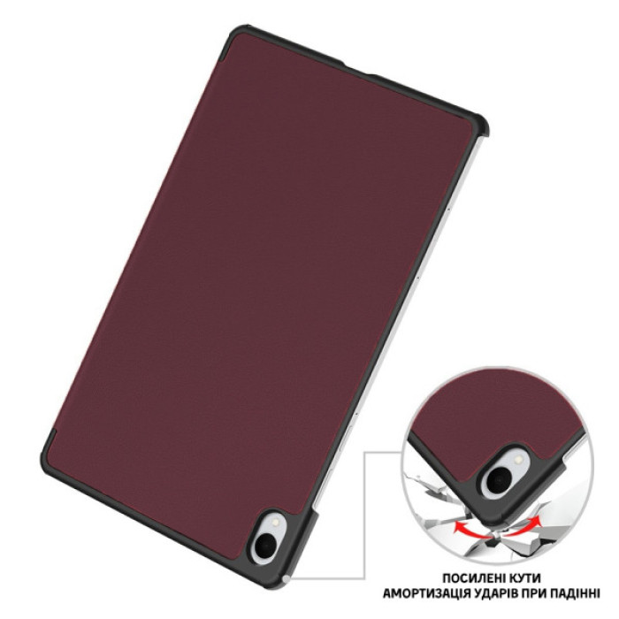 Чохол до планшета BeCover Smart Case Samsung Galaxy Tab S11 (SM-X730/X736) 11.0" Red Wine (714652)