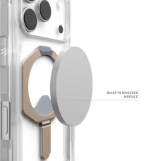 Чохол до мобільного телефона UAG Plasma XTE MagSafe iPhone 17 Pro Clear/Titanium (114527114G36)