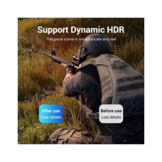 Кабель мультимедійний DisplayPort M to DisplayPort M 1.5m 8K60Hz black Vention (HCCBG)