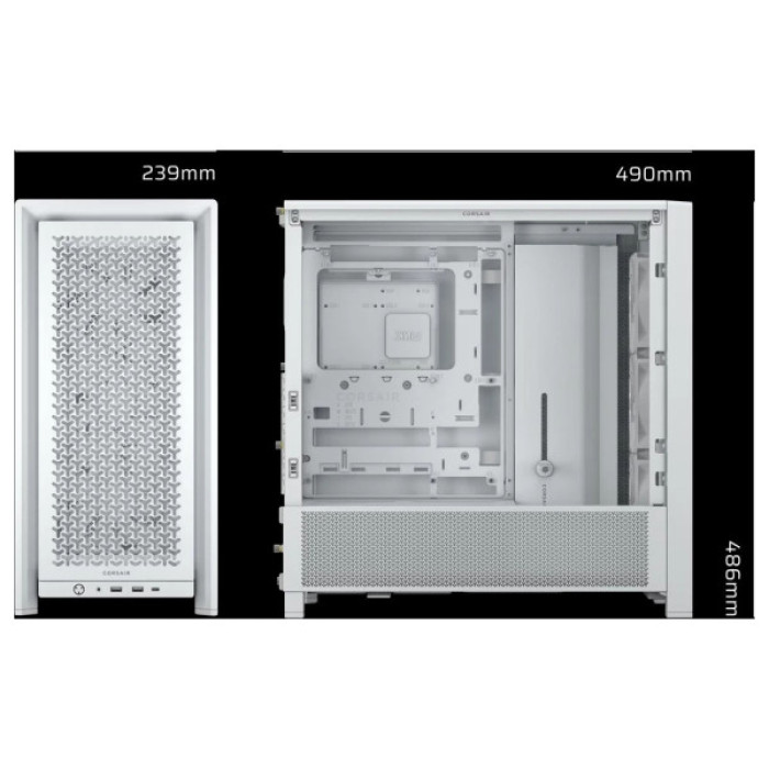 Корпус для ПК Corsair FRAME 4000D RS White (CC-9011313-WW)