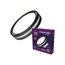 Світильник ELM TOLEDO - 52 (+пульт) 3000-6000 чорний (26-0136)