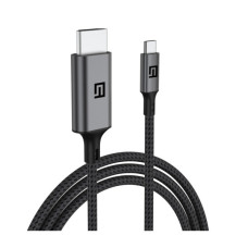 Кабель мультимедійний USB-C to HDMI M 2.0m 4K60Hz black Armorstandart (ARM76891)