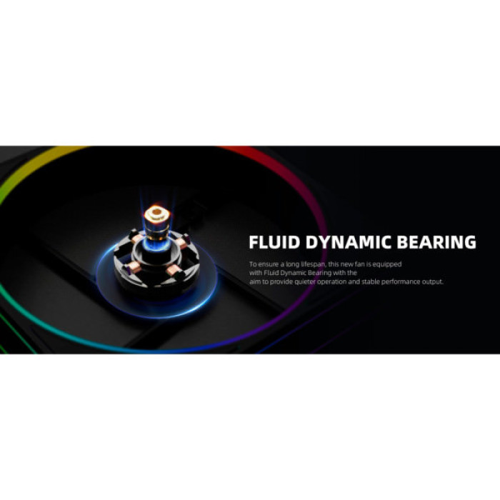 Кулер до корпусу ID-Cooling AF-127-ARGB-K