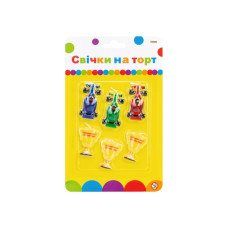 Свічка Maxi Гонки 6 шт на торт (MX624021)
