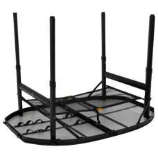 Туристичний стіл Bo-Camp Northgate 100x70 cm Black/Grey (1404189) (DAS303263)
