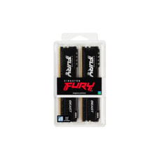 Модуль пам'яті для комп'ютера DDR4 16GB (2x8GB) 3200 MHz Black Kingston Fury (ex.HyperX) (KF432C16BBK2/16WP)