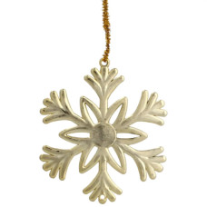 Прикраса декоративна Chomik Прикраса-підвіска пластикова "Олень, сніжинка, снігови (5900779895874_3)