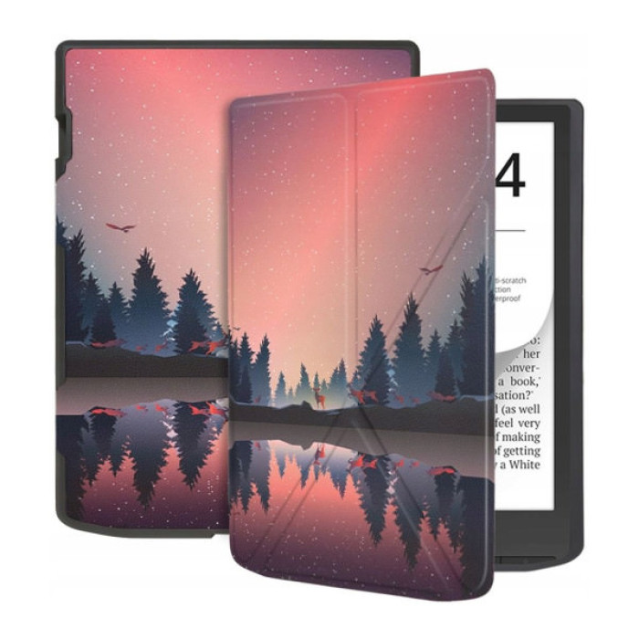 Чохол до електронної книги BeCover Ultra Slim Origami PocketBook 743G InkPad 4/InkPad Color 2/InkPad Color 3 (7.8") Dusk (713085)
