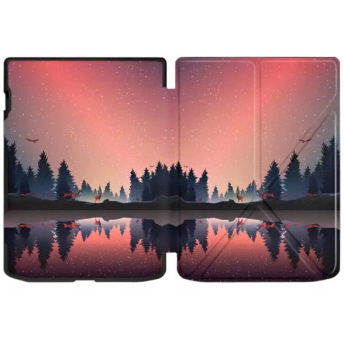 Чохол до електронної книги BeCover Ultra Slim Origami PocketBook 743G InkPad 4/InkPad Color 2/InkPad Color 3 (7.8") Dusk (713085)