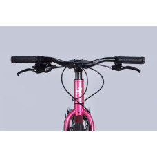 Велосипед Formula 24" F-1 DD рама-11" AL 2026 рожево-чорний (OPS-FR-24-450)