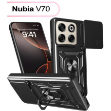 Чохол до мобільного телефона BeCover Military Nubia V70 Black (713534)
