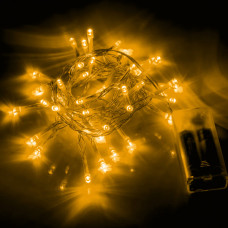 Гірлянда YES! Fun Нитка 41 LED Тепло-біла 2.8 м Статична На батарейках (975054)