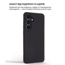 Чохол до мобільного телефона BeCover Silicone Samsung Galaxy S25 FE SM-S731 Black (714388)
