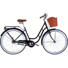 Велосипед Dorozhnik 28" RETRO Velosteel рама-19" ST 2026 чорний (OPS-D-28-549)