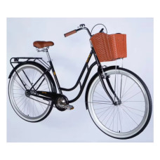 Велосипед Dorozhnik 28" RETRO Velosteel рама-19" ST 2026 чорний (OPS-D-28-549)