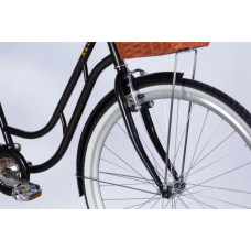 Велосипед Dorozhnik 28" RETRO Velosteel рама-19" ST 2026 чорний (OPS-D-28-549)