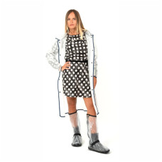 Дощовик Perletti City прозорий/синій S (14210003S)