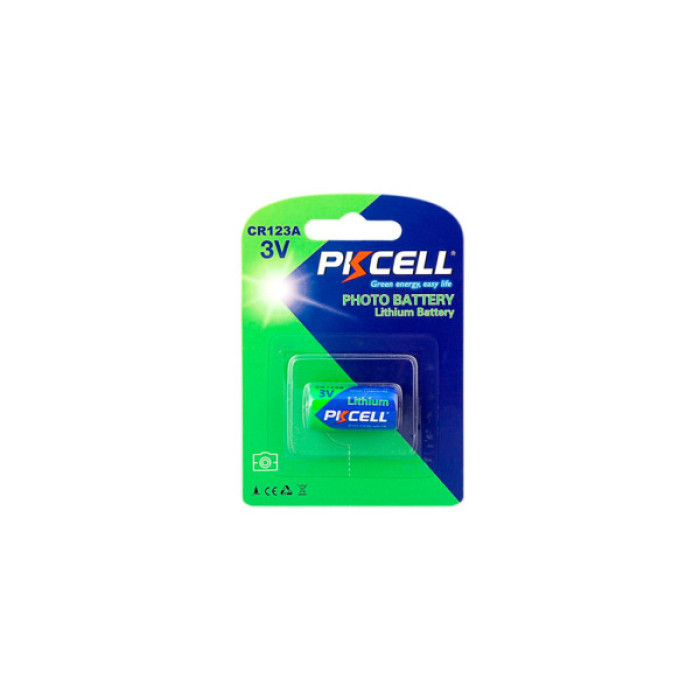 Батарейка CR 123A 3V Lithium PkCell (CR123A-1B)