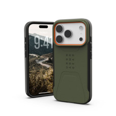 Чохол до мобільного телефона UAG iPhone 17 Pro Civilian MagSafe Olive/Orange (114545117297)