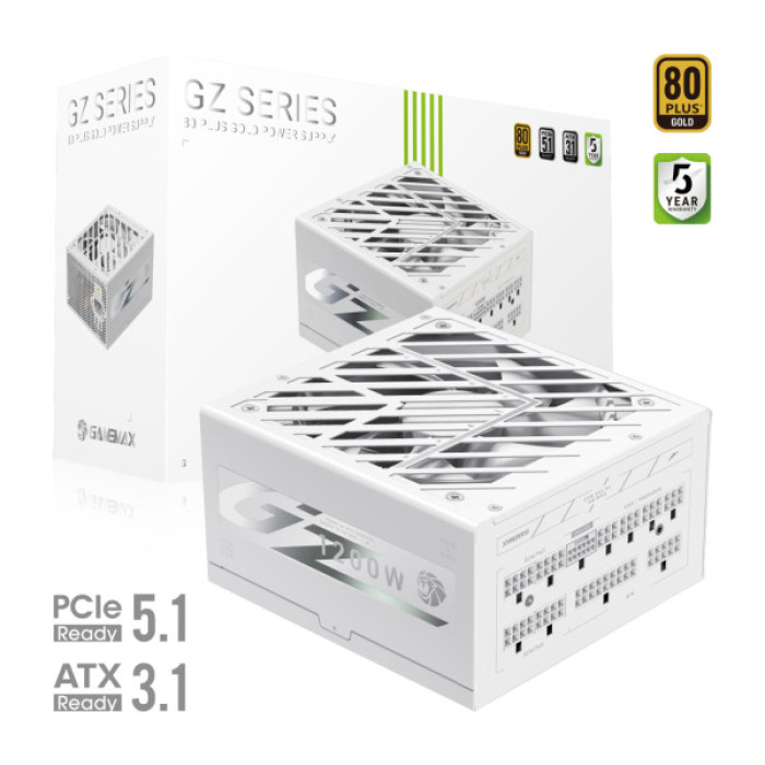 Блок живлення Gamemax 1200W (GZ 1200G WH)