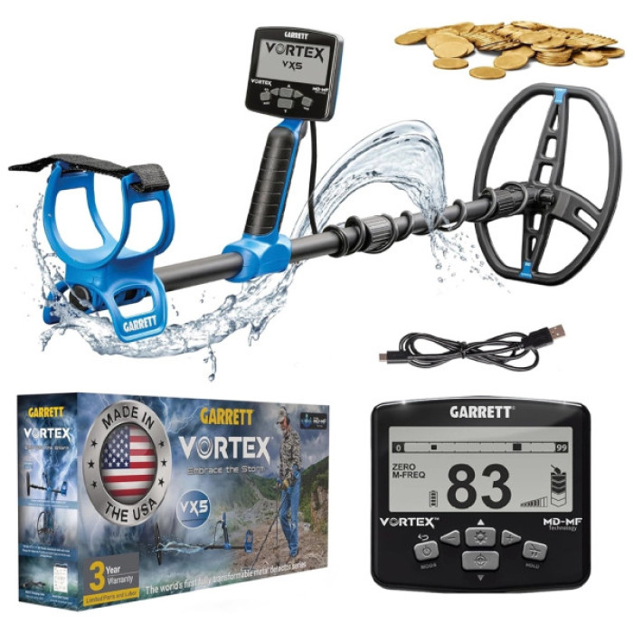 Металошукач Garrett Vortex VX5 8.5x11 Raider