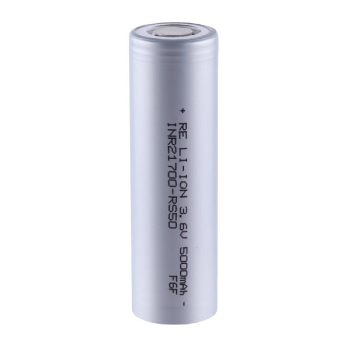 Акумулятор 21700 Li-Ion 5000mAh 3.6V 70A JHY (INR21700-RS50)